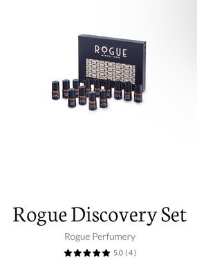 NWT Rogue Perfumery discovery set. 1.5ml rollerball samples $8 each or bundle